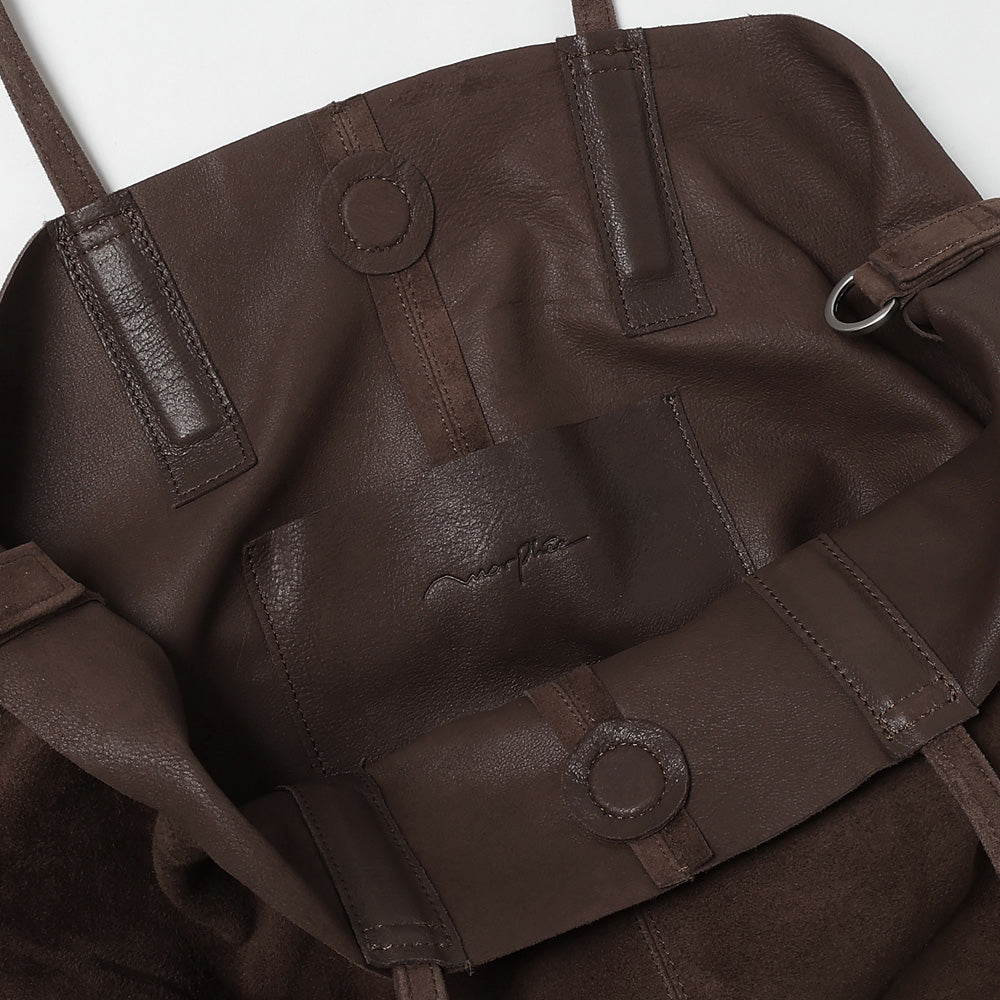 3WAY LARGE TOTE(COFFEE BROWN)