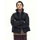 SILK SHORT DOWN JACKET