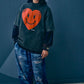 DENIM PRINT WIDE PT