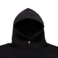 SIGNATURE SNAP FLEECE HOODIE(BLACK)