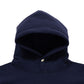 SIGNATURE SNAP FLEECE HOODIE(NAVY)