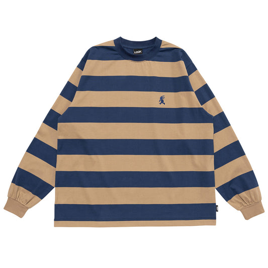 LONG SLEEVE BORDER TEE