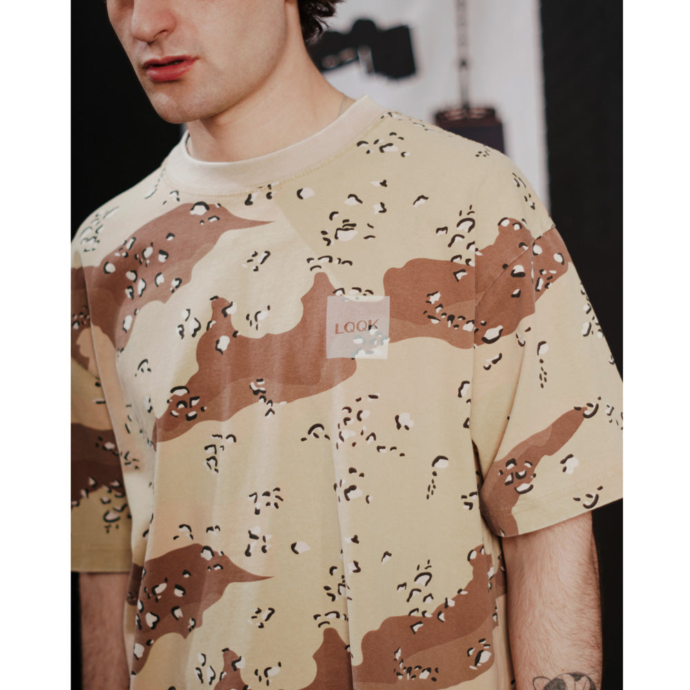 CAMO BOX LOGO TEE