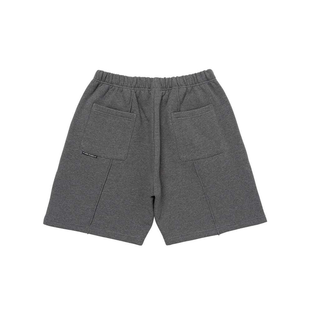 PINTUCK SWEAT SHORTS