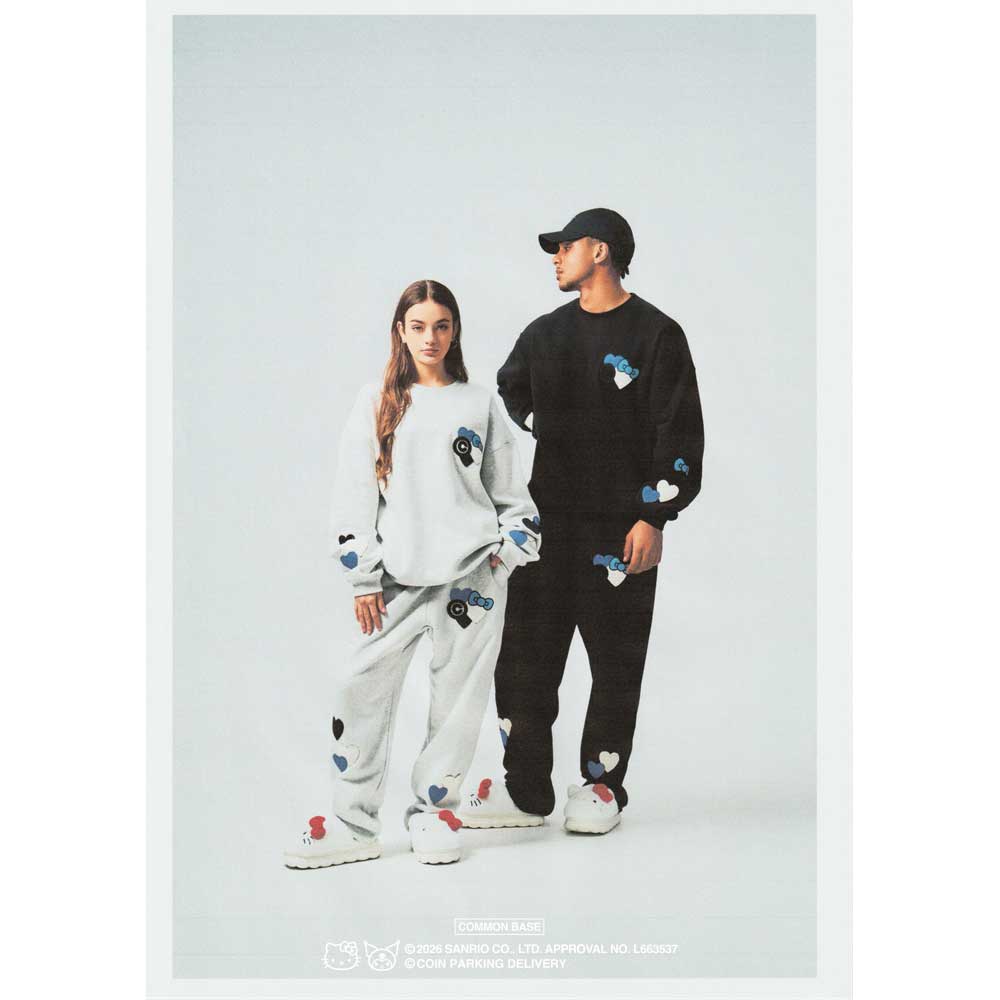 COIN PARKING DELIVERY×SANRIO CHARACTERS SWEAT PANTS (CPDSC-KT15