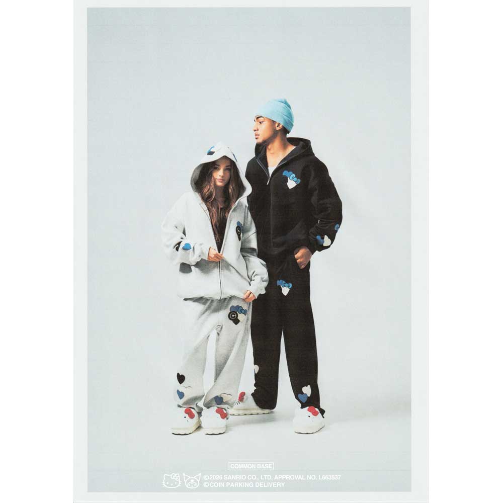 COIN PARKING DELIVERY×SANRIO CHARACTERS SWEAT PANTS (CPDSC-KT15