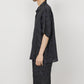 OPEN COLLAR S/S SHIRT LINEN TROPICAL