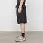WIDE SHORTS RECYCLED POLYESTER x SILK TAFFETA