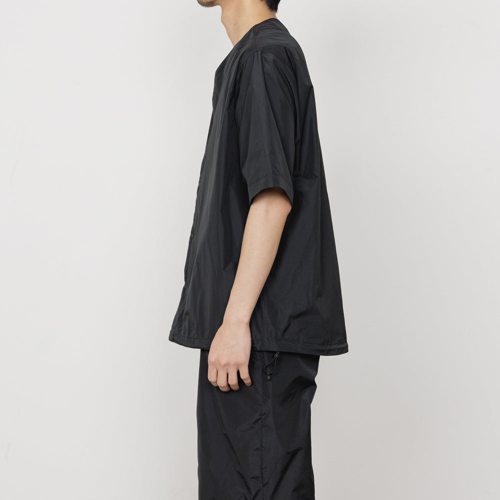 BASEBALL SHIRT RECYCLED POLYESTER x SILK TAFFETA