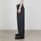 TWO TUCK MILITARY TROUSERS