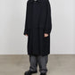 RAGLAN SLEEVE COAT TUMBLED WOOL SERGE