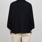 TWO BUTTON POLO L/S TEE WOOL SINGLE JERSEY WASHABLE