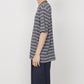 BORDER TEE ORGANIC x MELANGE