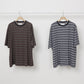 BORDER TEE ORGANIC x MELANGE