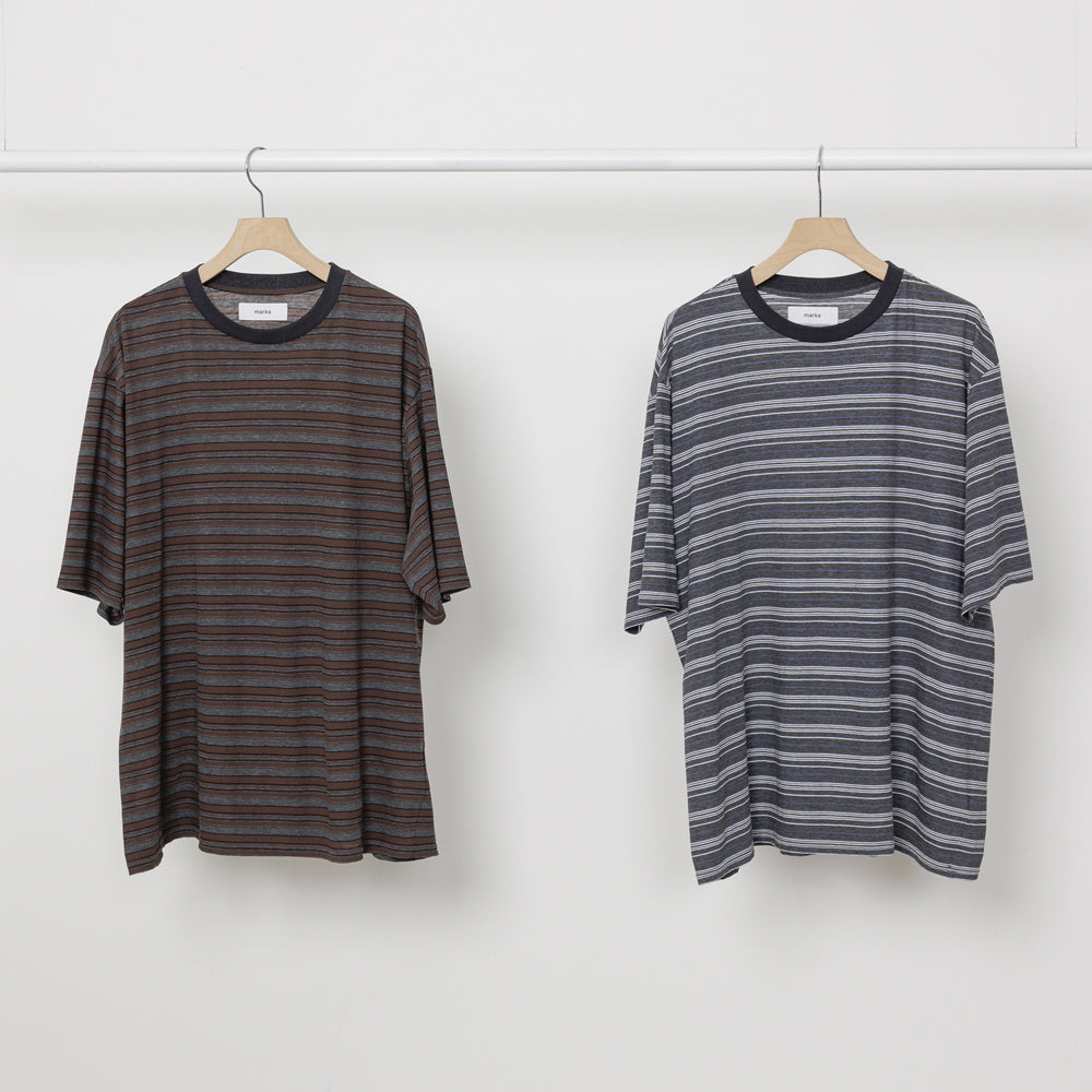 BORDER TEE ORGANIC x MELANGE
