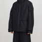 PUFFED ECWCS JACKET ORGANIC COTTON SILK HIGH COUNT TYPEWRITER