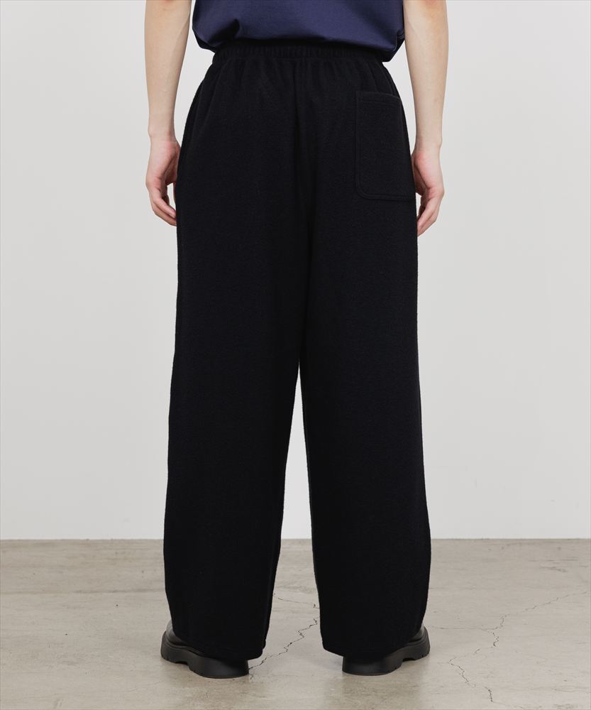 marka - WIDE CYLINDER FIT EASY PANTS SUPER130s WOOL NAPPING 25AW