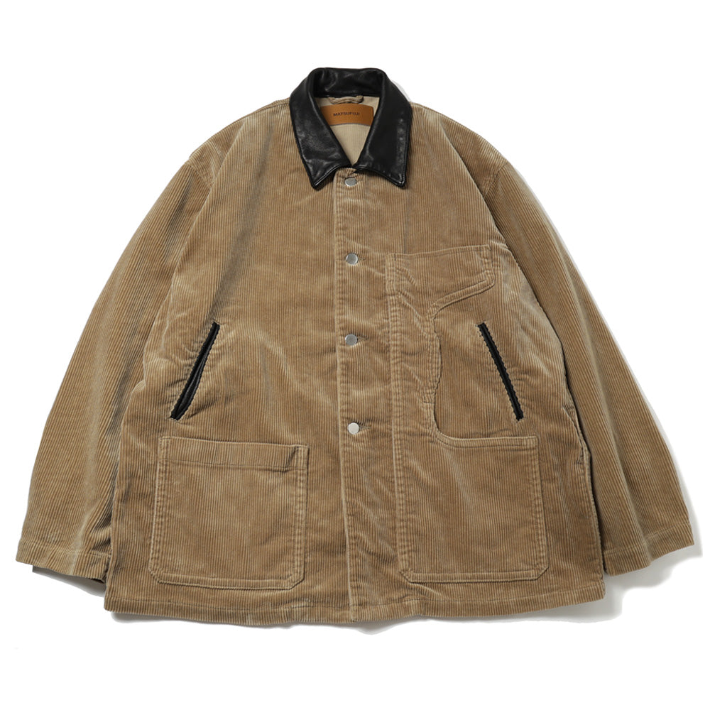 Connected Pockets Corduroy Jacket