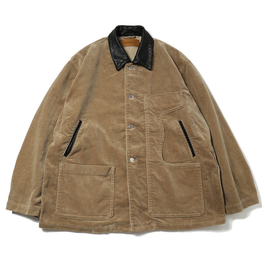 Connected Pockets Cordroy Jacket