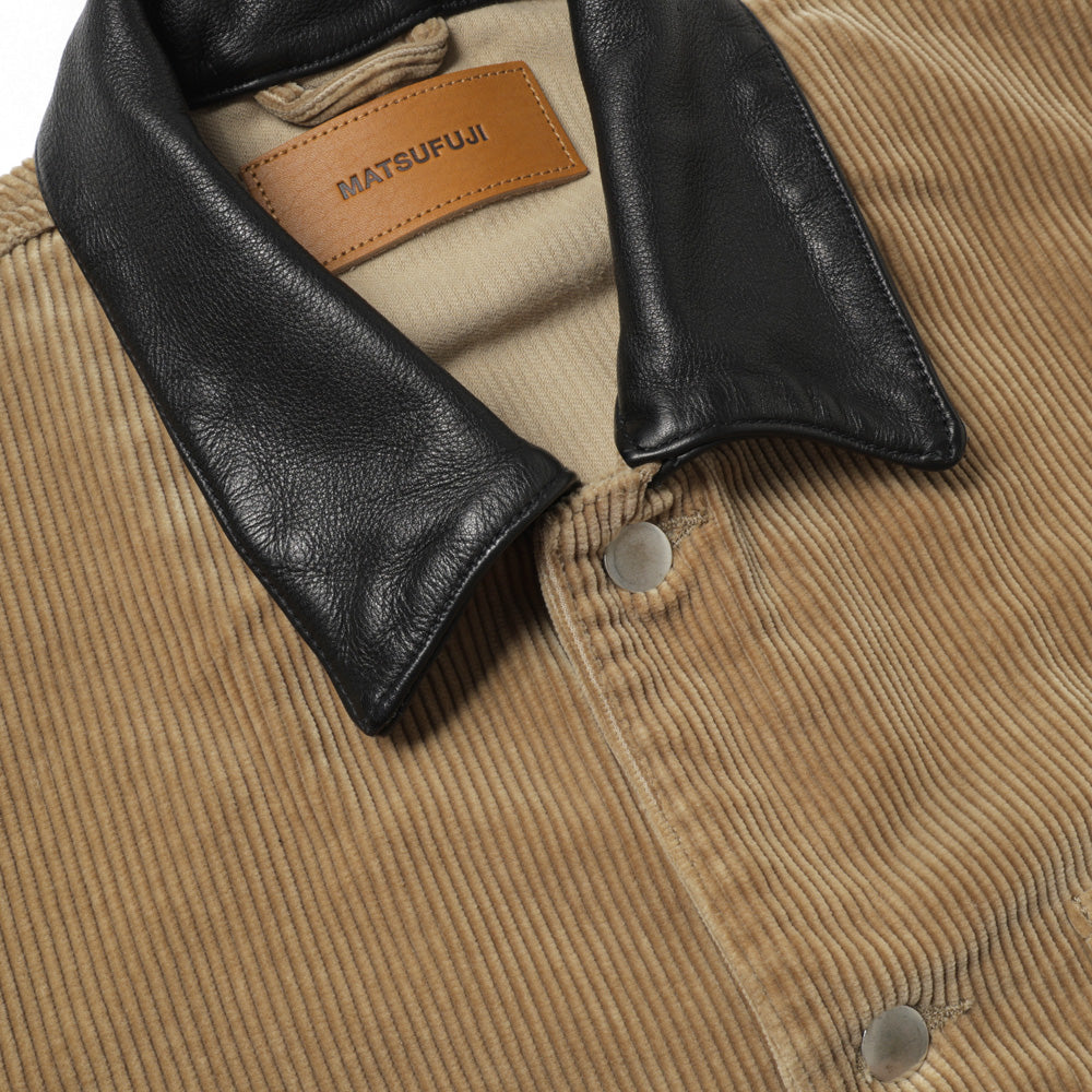 Connected Pockets Corduroy Jacket