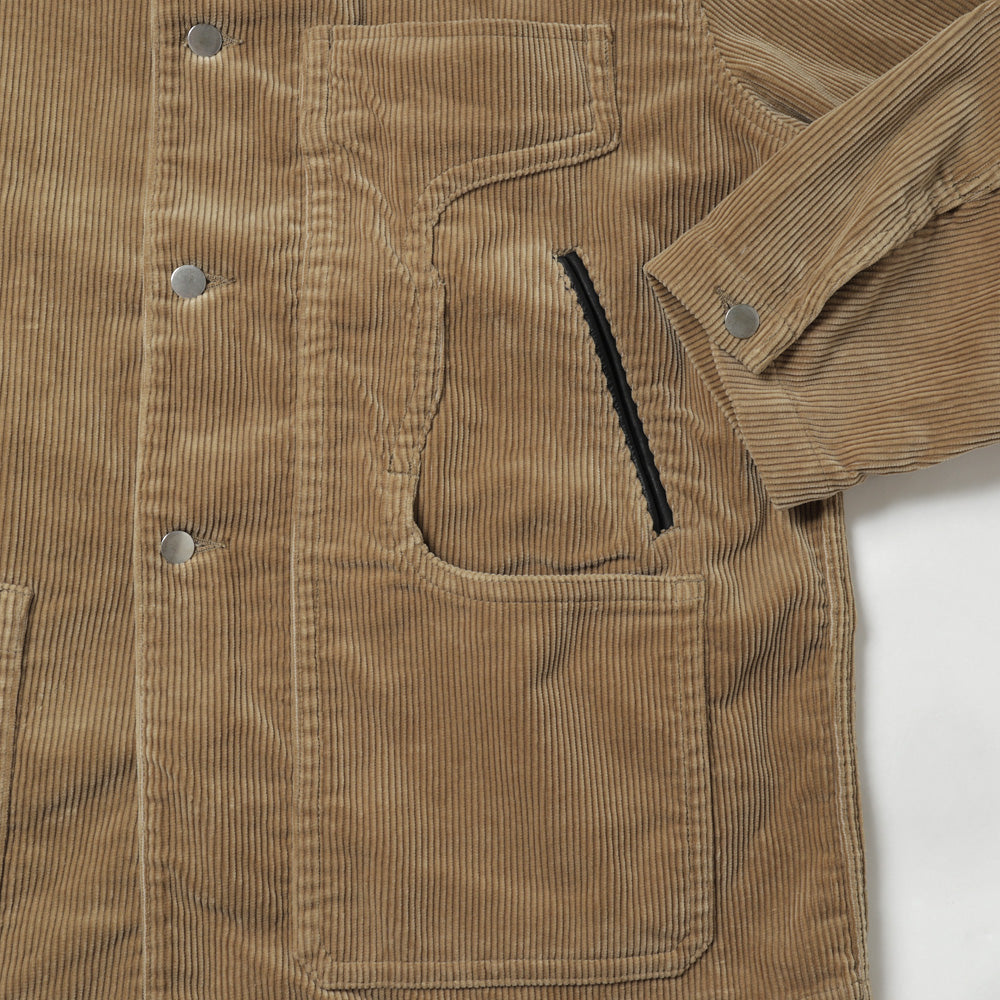 Connected Pockets Corduroy Jacket