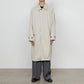 RAGLAN SLEEVE COAT ORGANIC COTTON GABARDINE