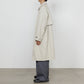 RAGLAN SLEEVE COAT ORGANIC COTTON GABARDINE