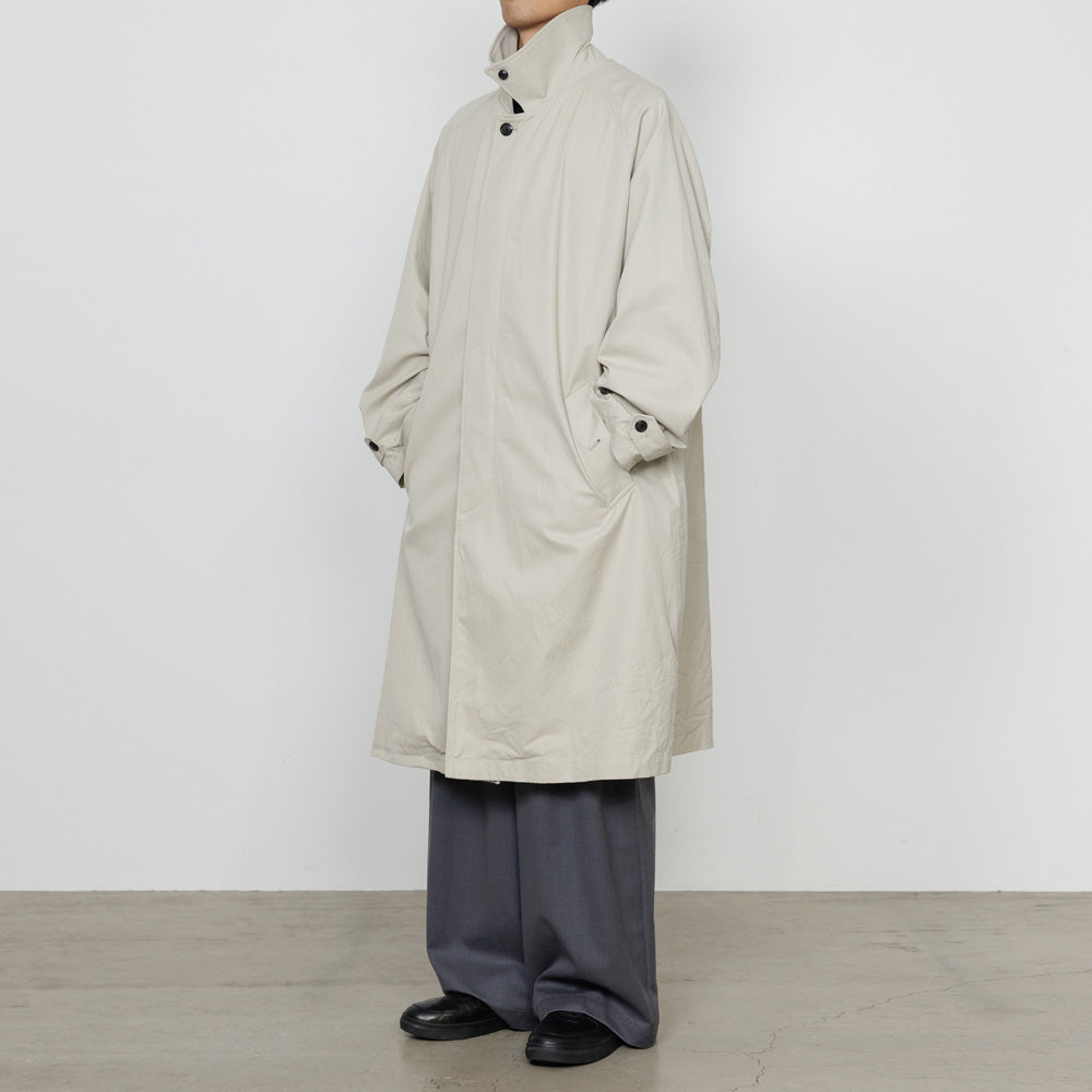 marka(マーカ) - RAGLAN SLEEVE COAT ORGANIC COTTON GABARDINE (M26A