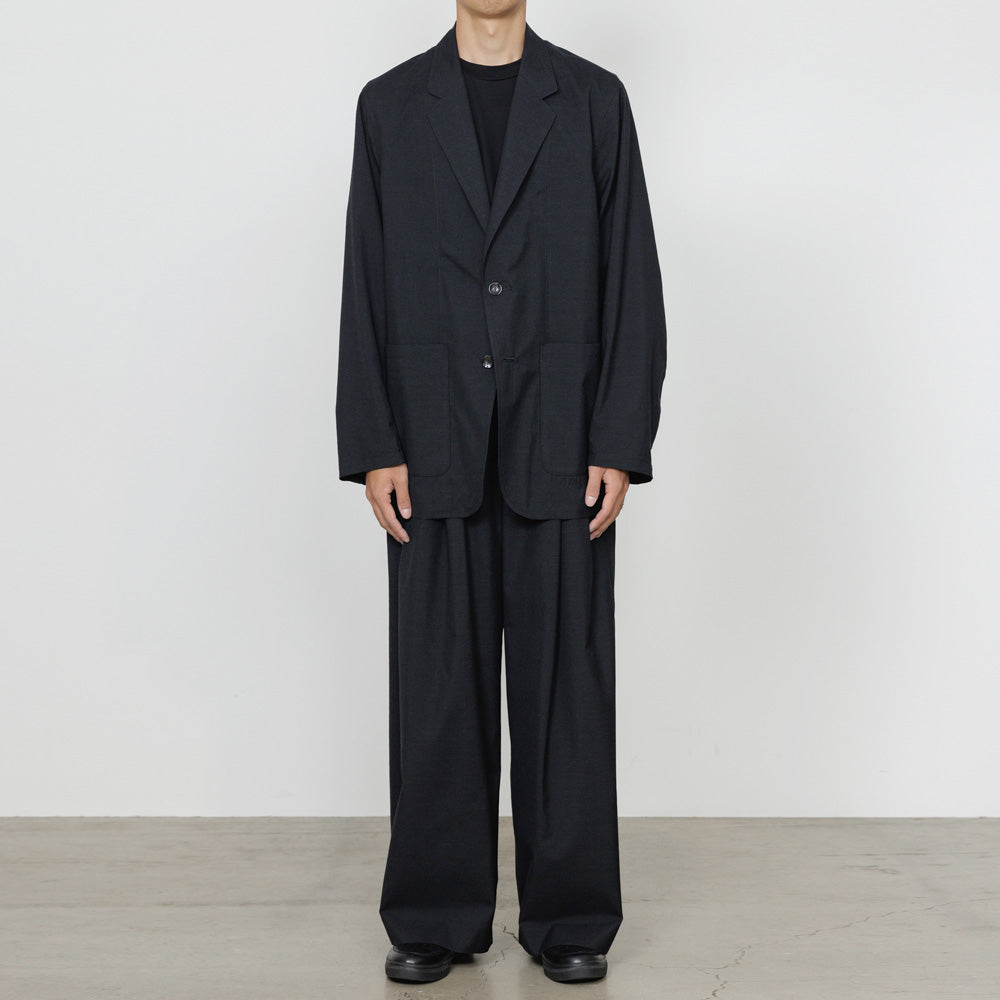 marka - RAGLAN SLEEVE COAT TUMBLED WOOL SERGE (M26A-11JK01C