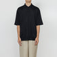 ONE BUTTON POLO TEE S/S SUPER120s WASHABLE WOOL