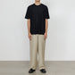 CREW NECK TEE SUPER120s WASHABLE WOOL