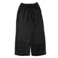 WIDE CYLINDER FIT EASY PANTS LINEN GAUZE DOUBLE CLOTH