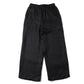WIDE CYLINDER FIT EASY PANTS LINEN GAUZE DOUBLE CLOTH