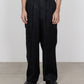 WIDE CYLINDER FIT EASY PANTS LINEN GAUZE DOUBLE CLOTH