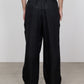 WIDE CYLINDER FIT EASY PANTS LINEN GAUZE DOUBLE CLOTH