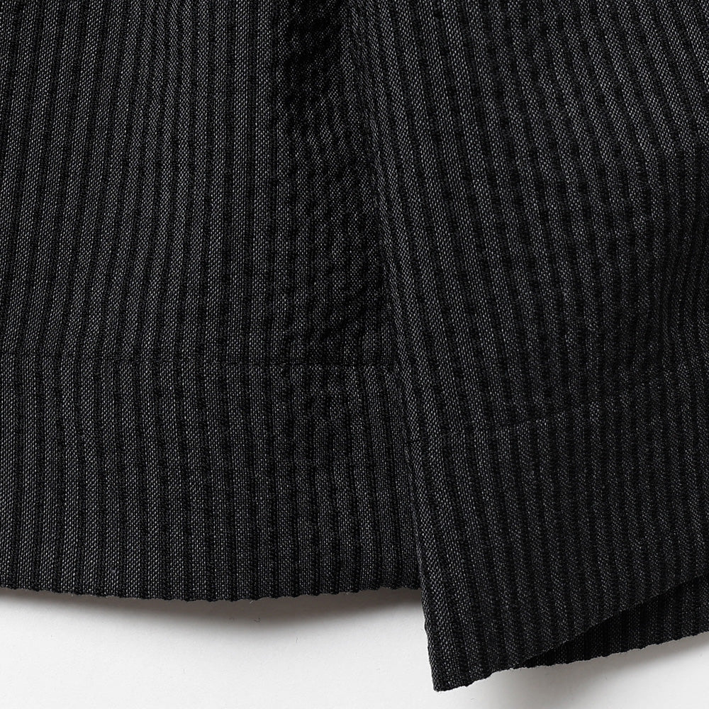 DOUBLE TUCK SHORTS WOOL SEERSUCKER