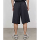 DOUBLE TUCK SHORTS WOOL SEERSUCKER