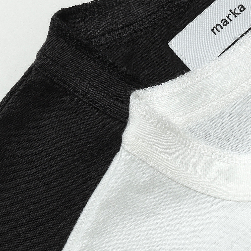 HENLEY NECK TEE ORGANIC COTTON OPEN END YARN