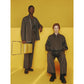 REGULAR FIT STRAIGHT TROUSERS 2/60 WOOL TROPICAL MELANGE
