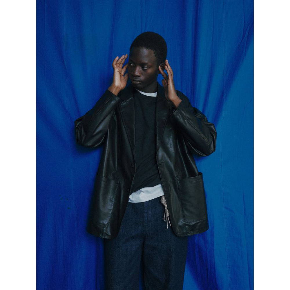 STROLL AROUND JACKET GLAZED SHEEPSKIN