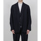 STROLL AROUND JACKET TUMBLED WOOL SERGE