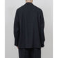 STROLL AROUND JACKET TUMBLED WOOL SERGE
