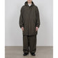 MILITARY PARKA WOOL LINEN MOLESKIN