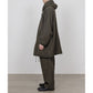 MILITARY PARKA WOOL LINEN MOLESKIN