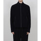 TRACK JACKET SUPER140s WASHABLE WOOL PILE KNIT