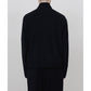 TRACK JACKET SUPER140s WASHABLE WOOL PILE KNIT