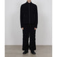 TRACK JACKET SUPER140s WASHABLE WOOL PILE KNIT