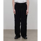 TUCKED KNEE TRAINING PANTS SUPER140s WASHABLE WOOL PILE KNIT