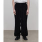 TUCKED KNEE TRAINING PANTS SUPER140s WASHABLE WOOL PILE KNIT