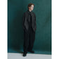 TUCKED KNEE TRAINING PANTS SUPER140s WASHABLE WOOL PILE KNIT